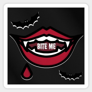 Bite Me 2 Sticker